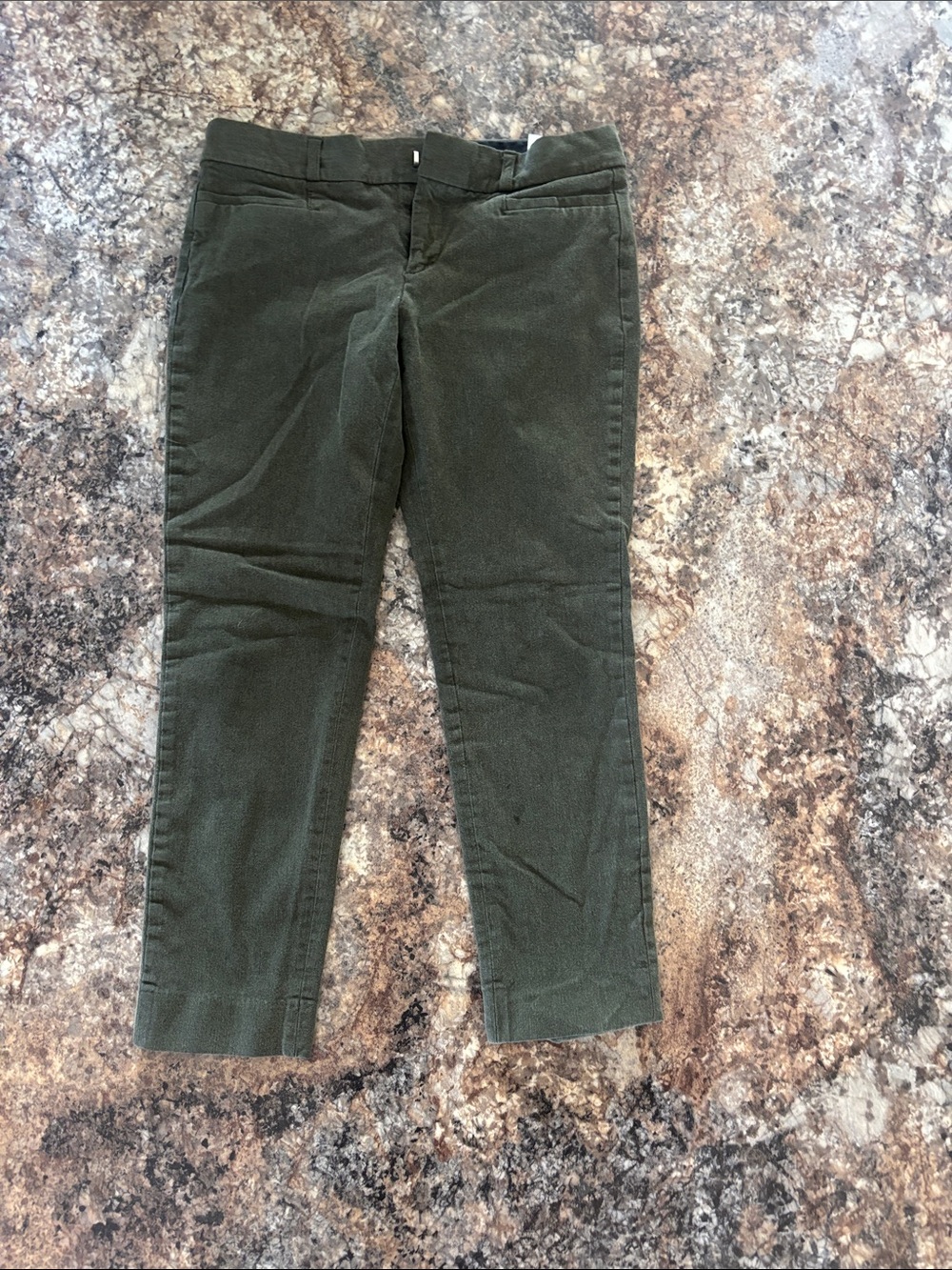 Banana Republic Olive Green Corduroy Pants